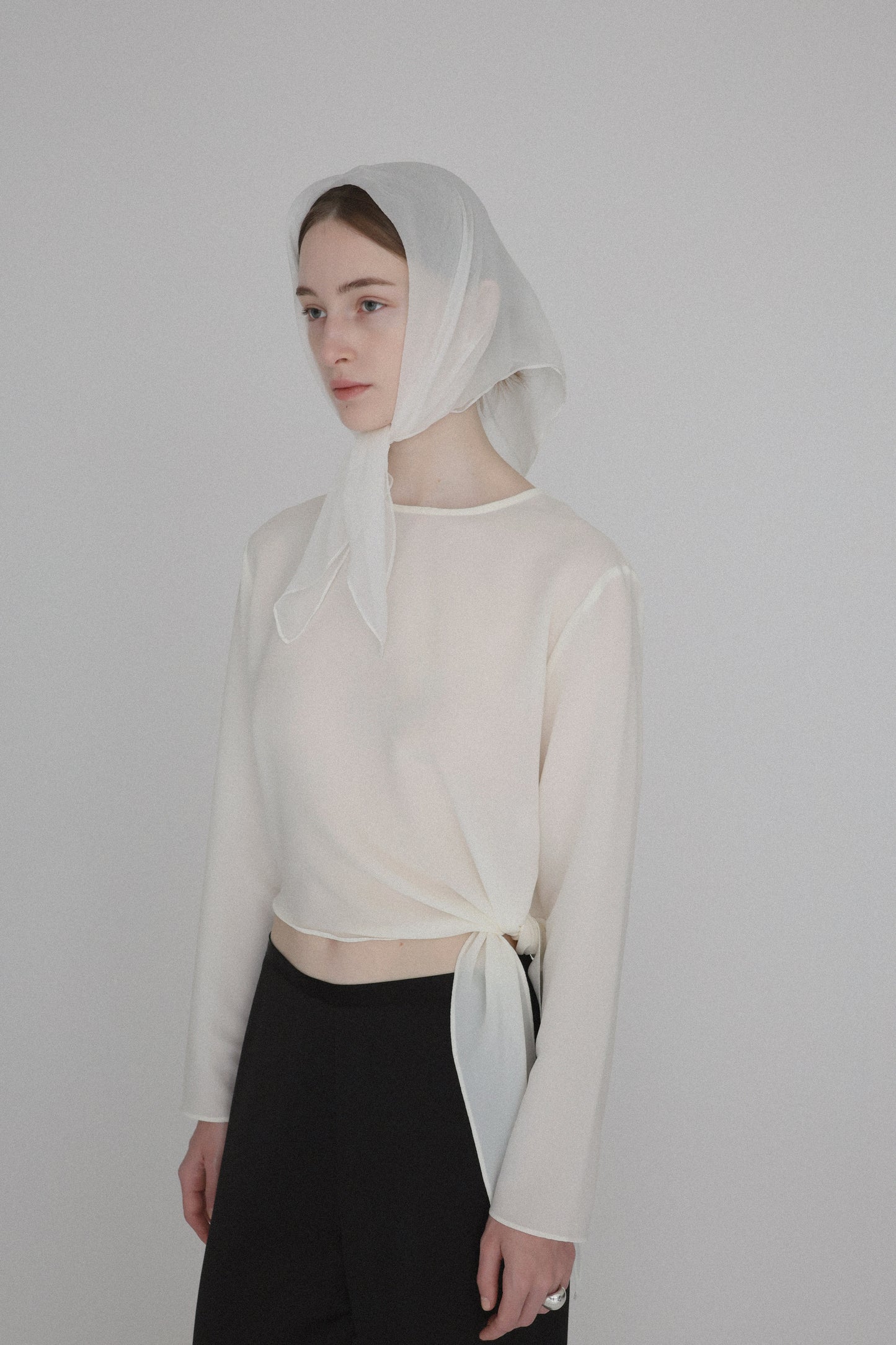 scarf blouse