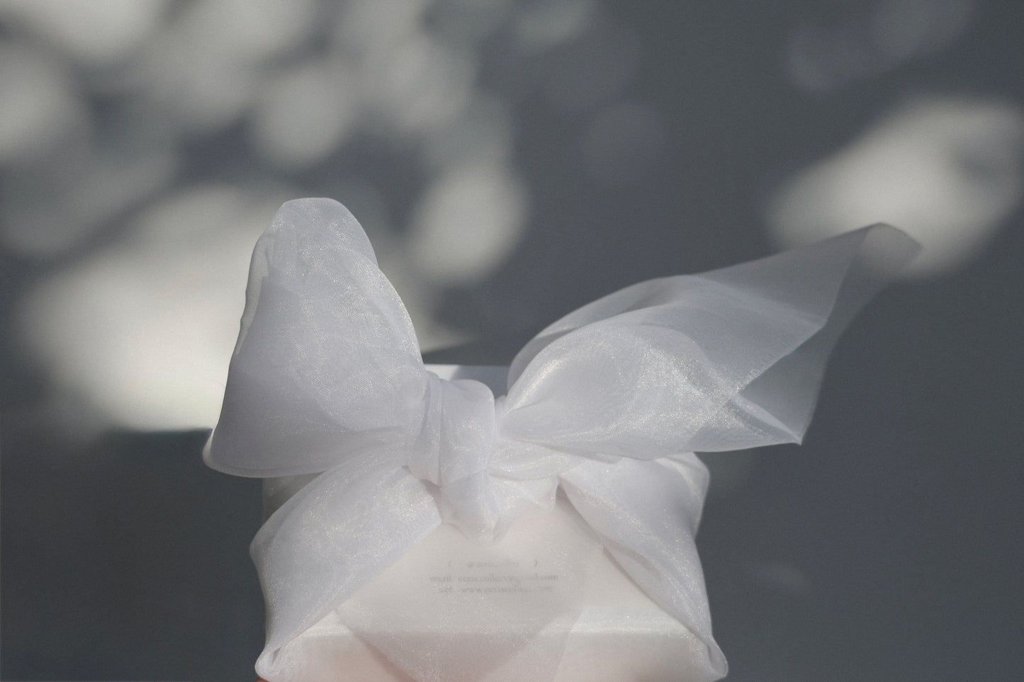 organza wrapped gift set