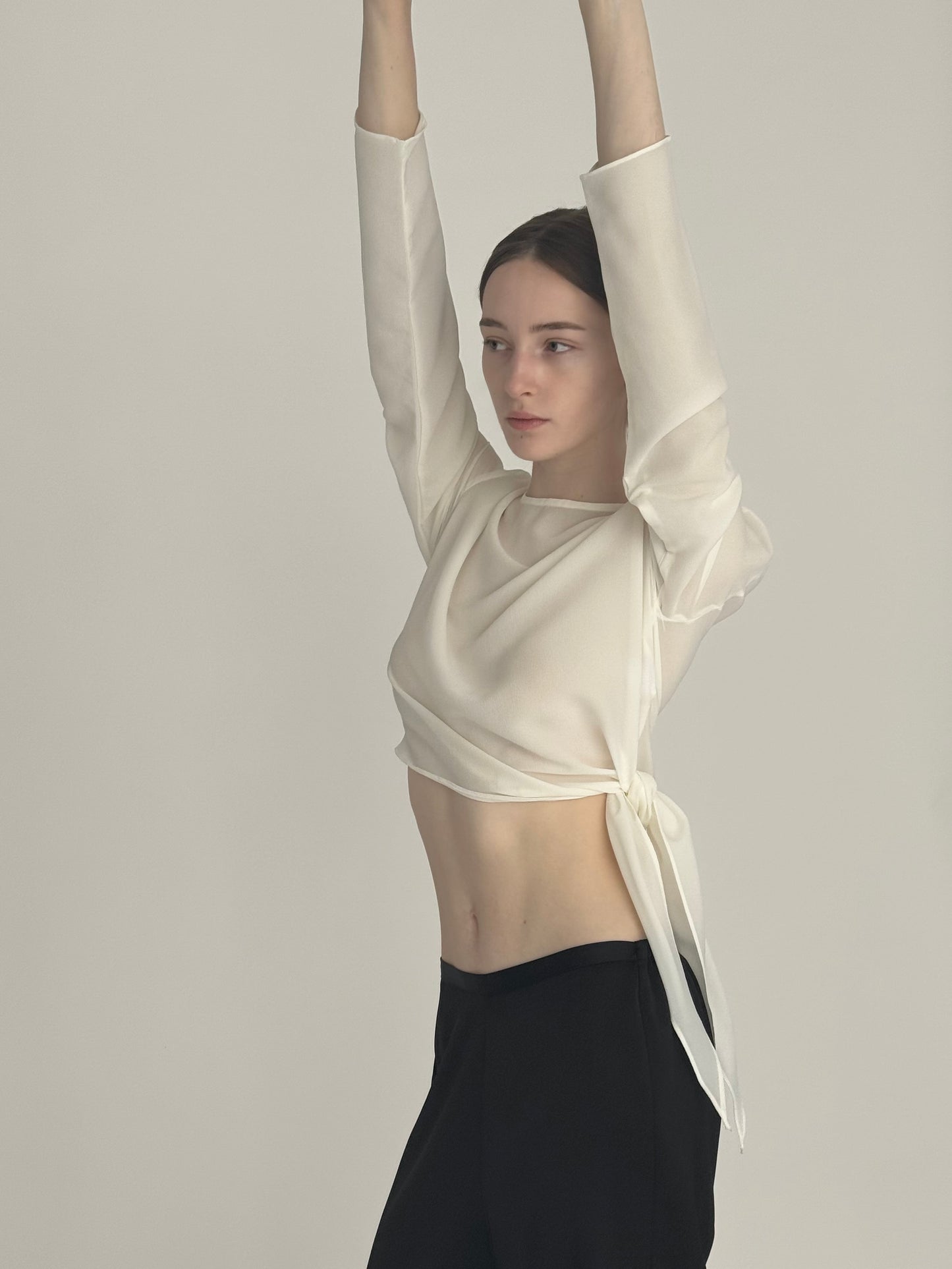 scarf blouse