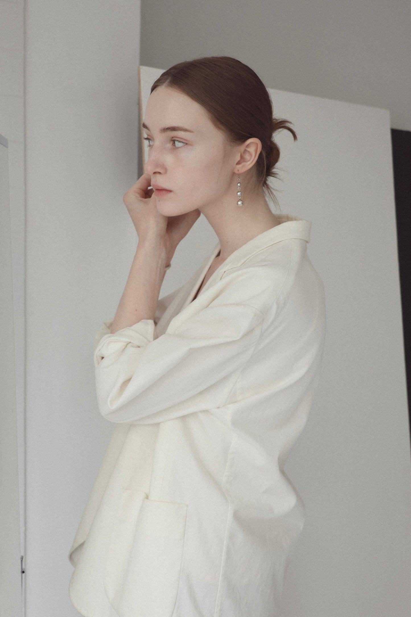 triple ball earring