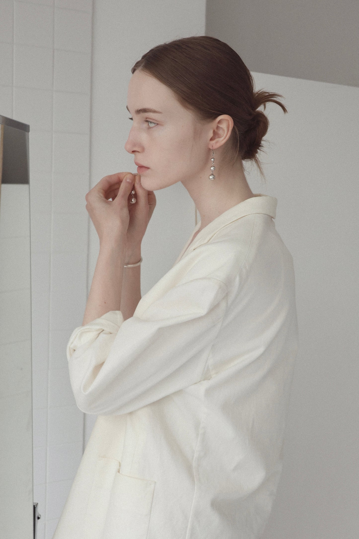 triple ball earring