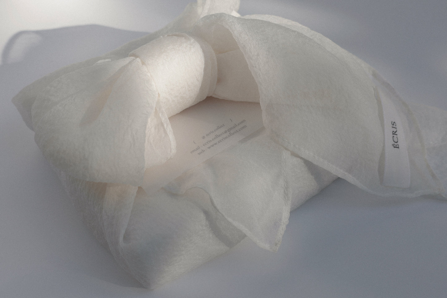 organza wrapped gift set