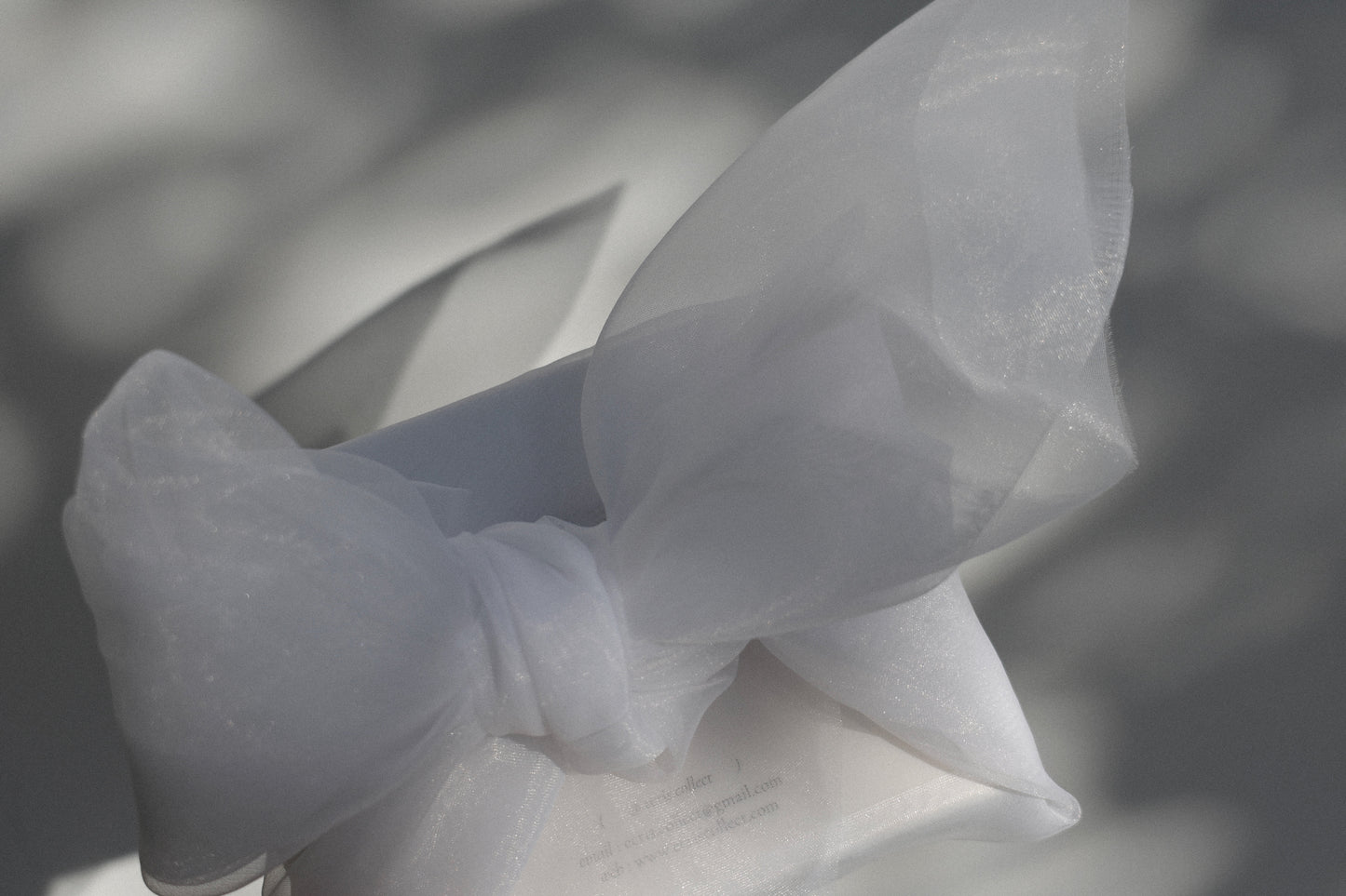 organza wrapped gift set