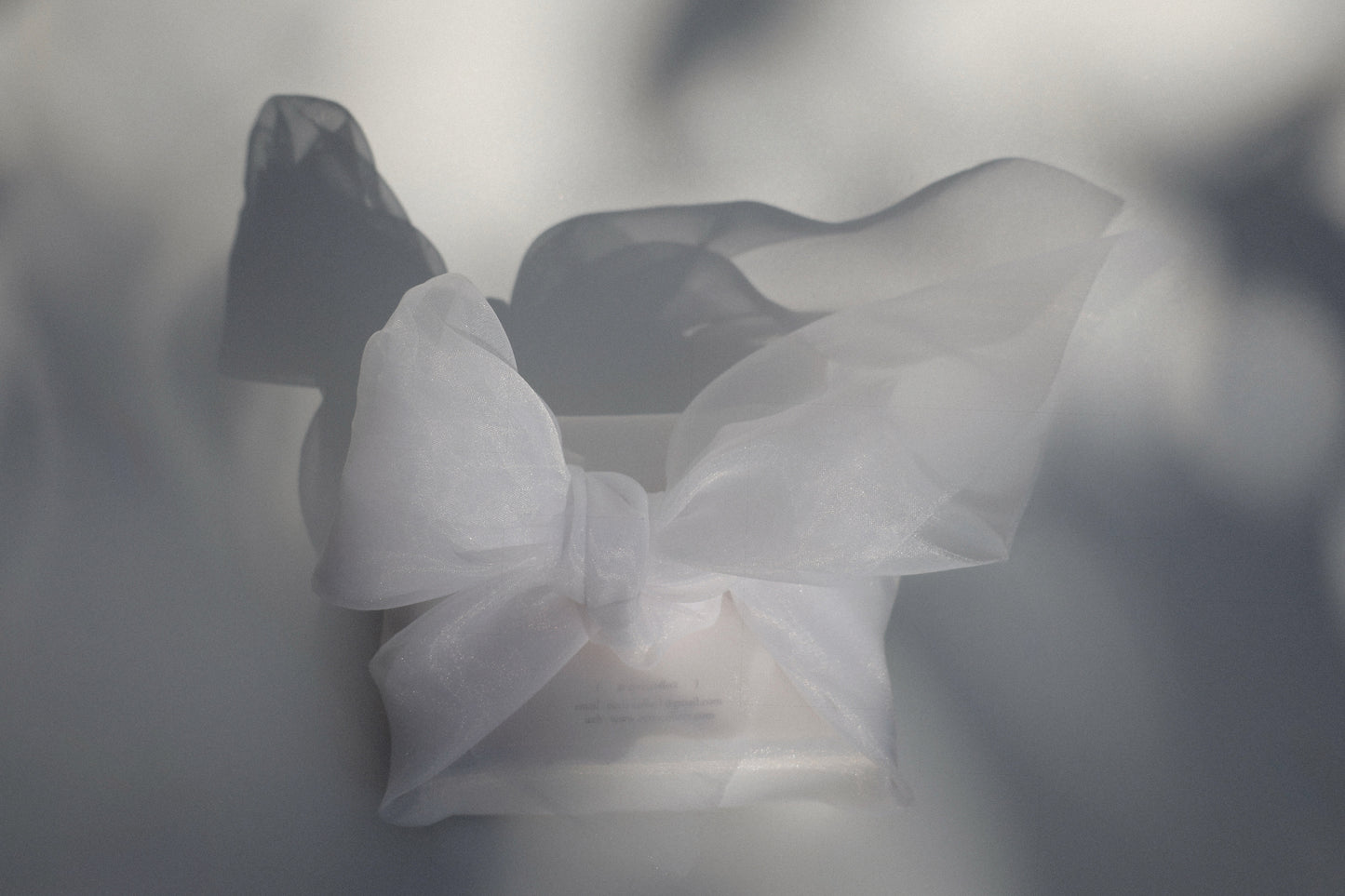 organza wrapped gift set