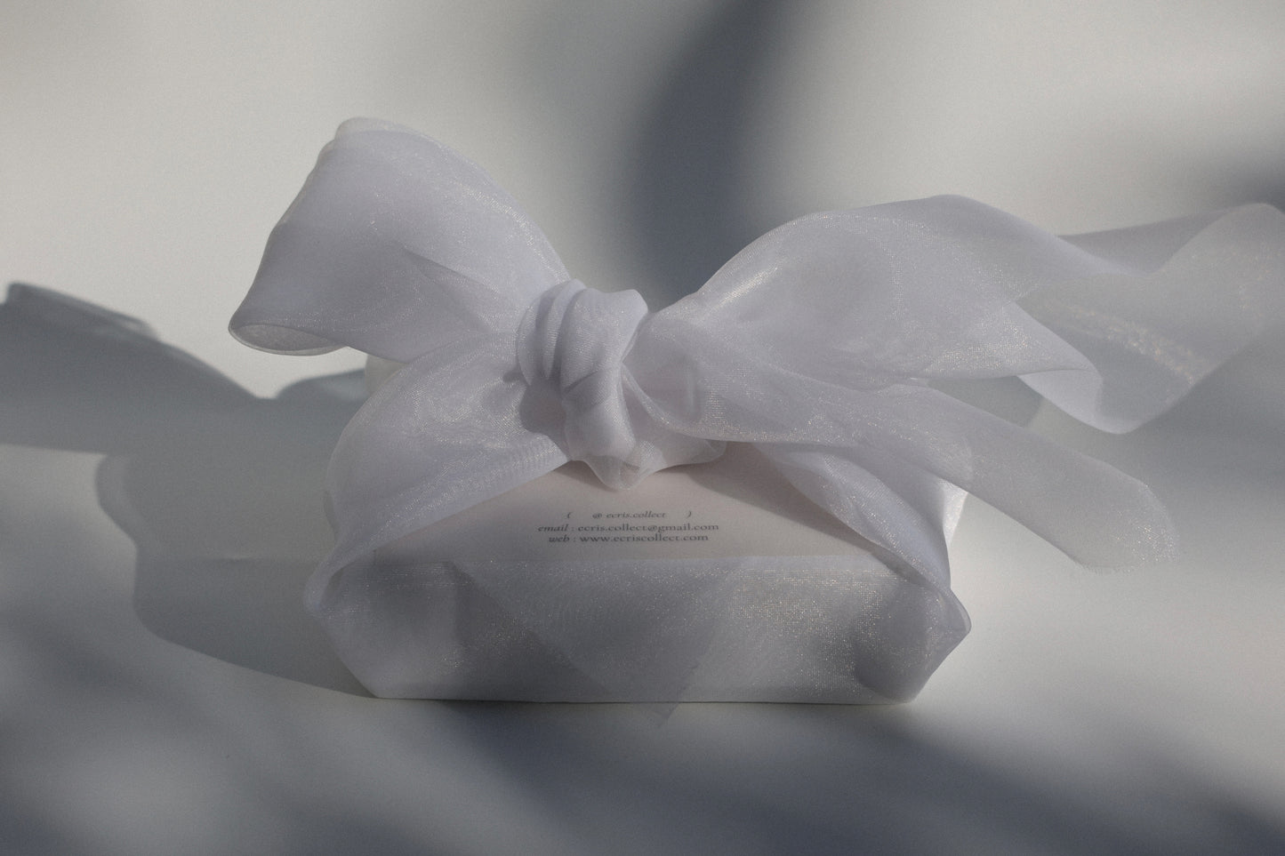 organza wrapped gift set
