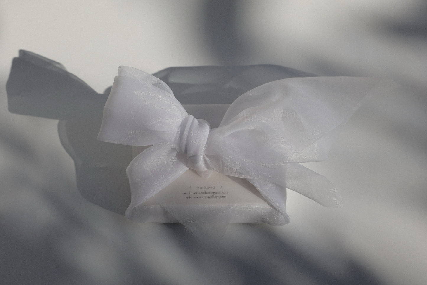 organza wrapped gift set