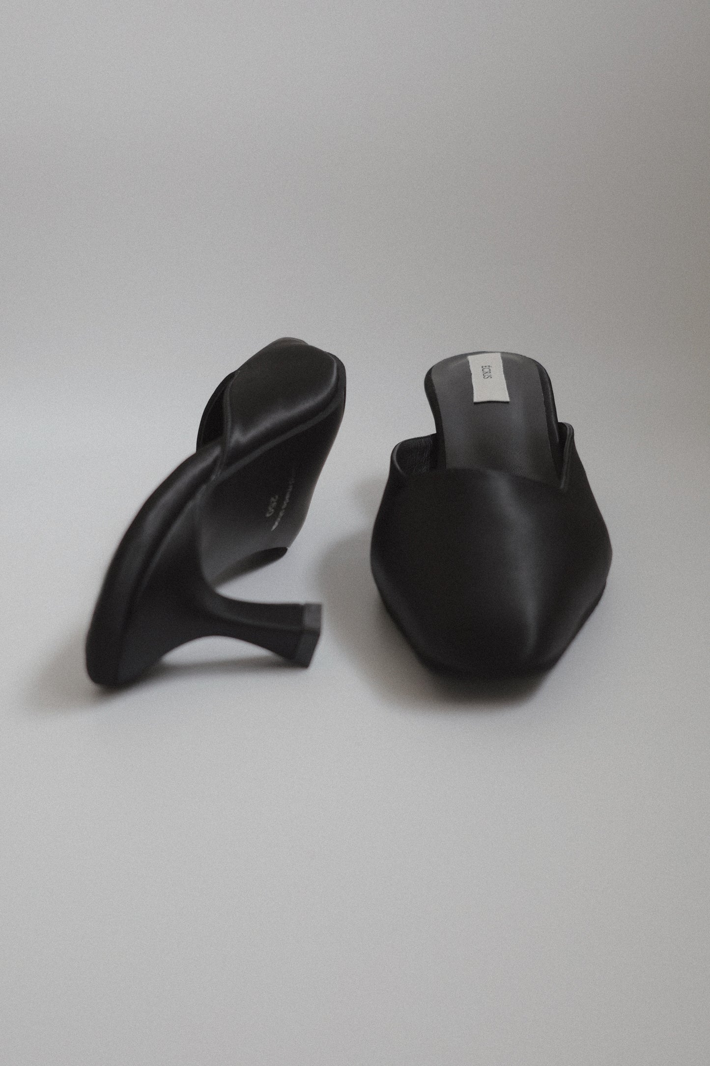 satin mule ( hand made )