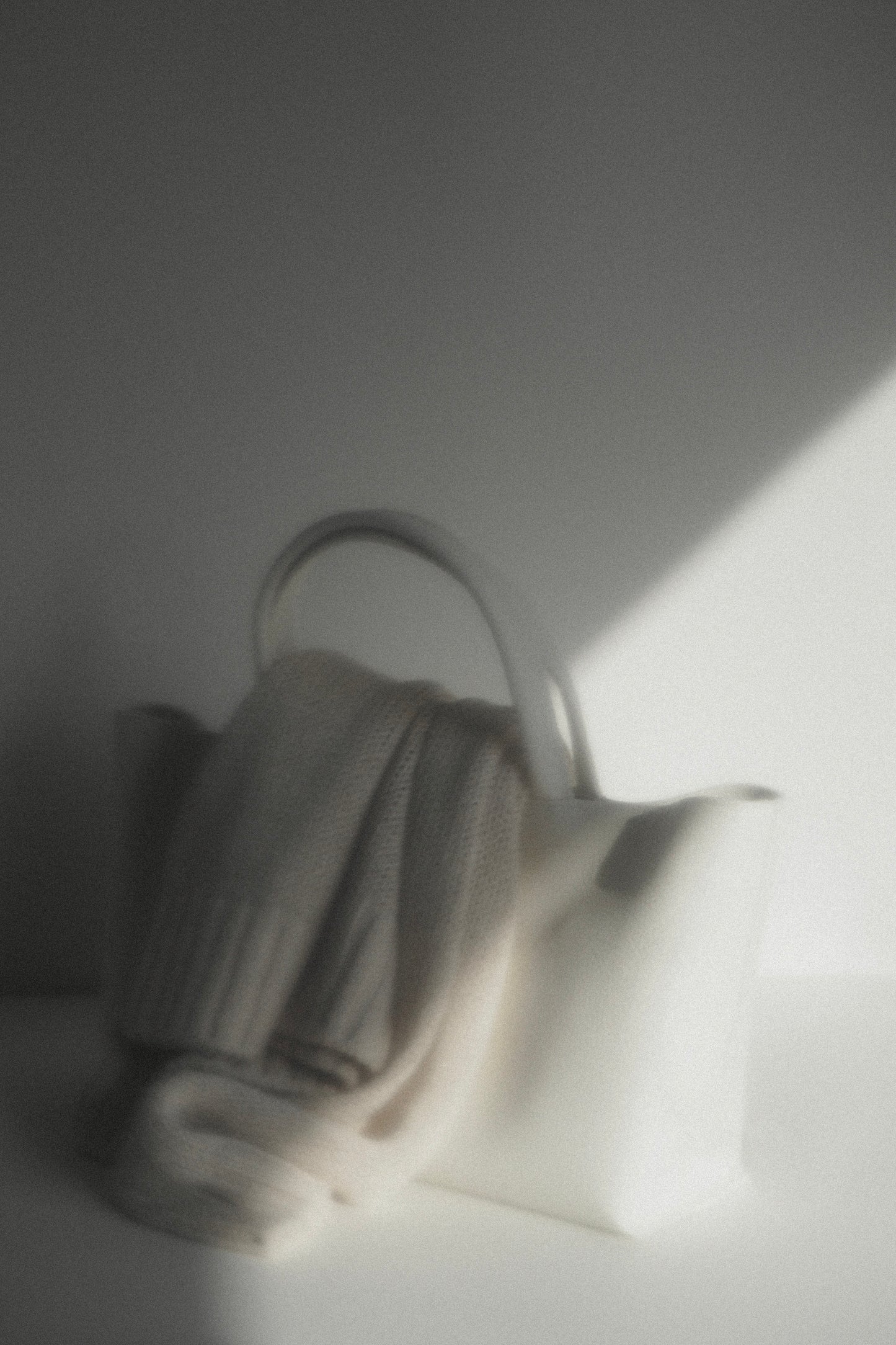 vegan leather oblong bag