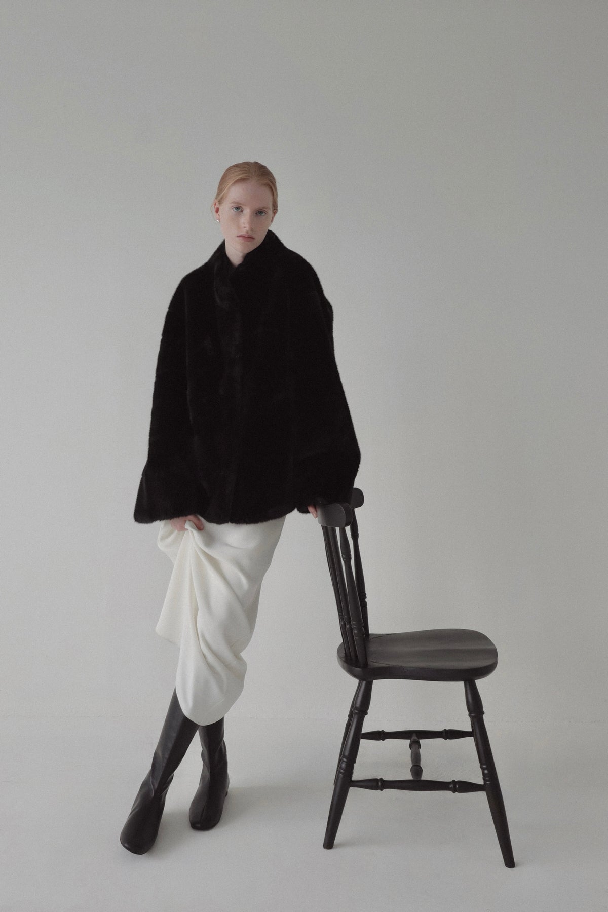 émoussé long boots