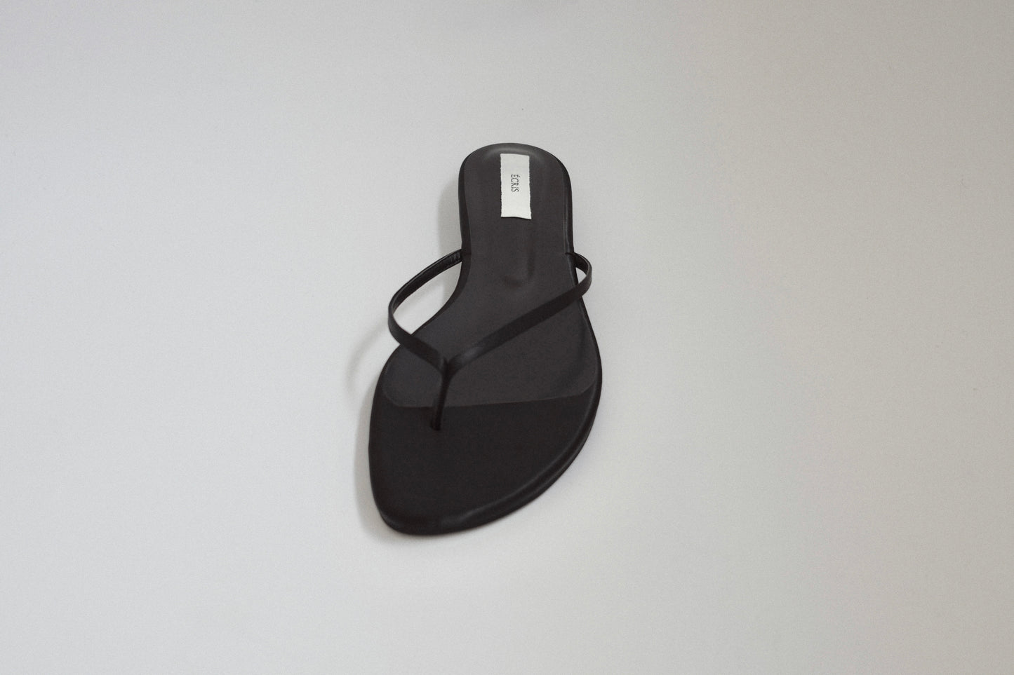 effilé satin sandal