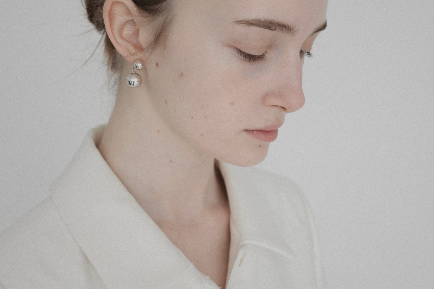 double ball earring