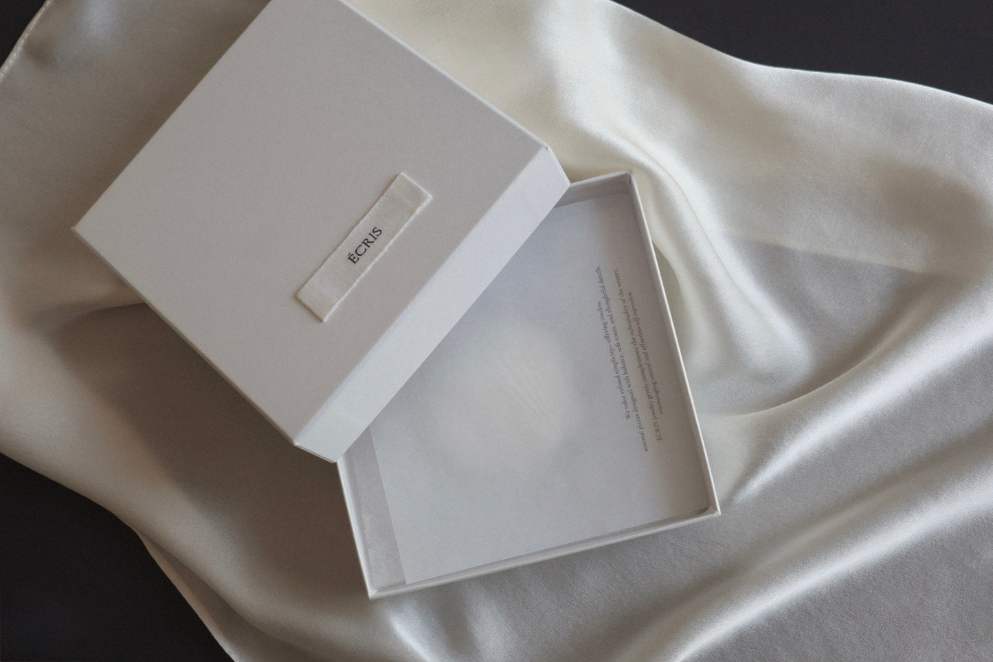 satin wrapped gift set
