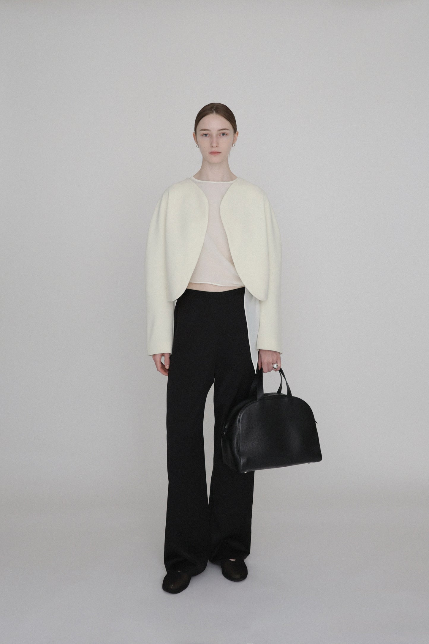 nocollar curve jacket