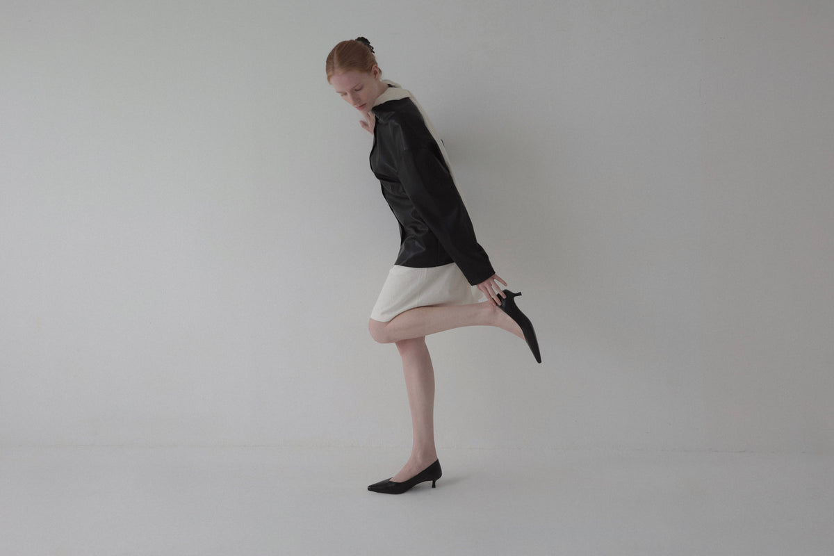 leather shirt jacket