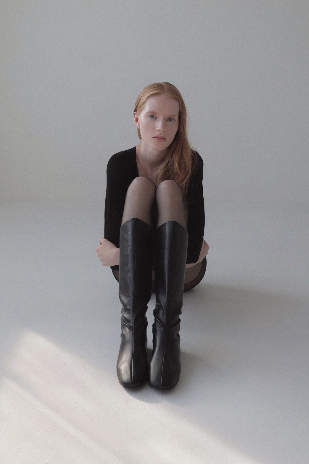 émoussé long boots