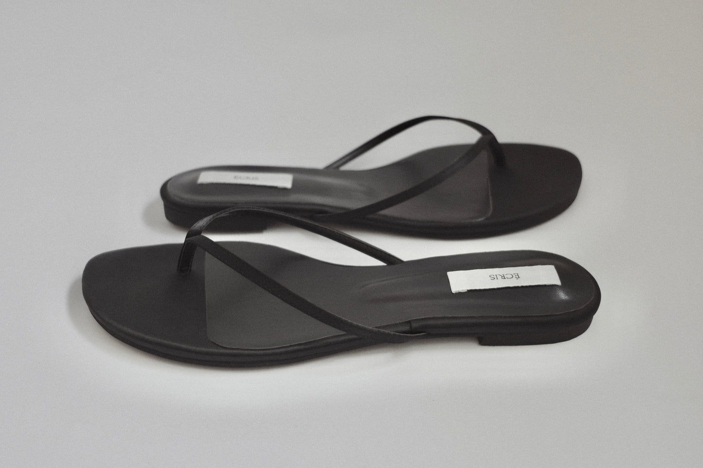 effilé satin sandal