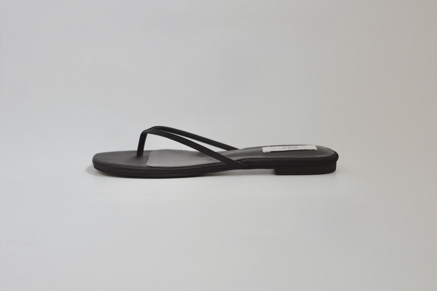 effilé satin sandal