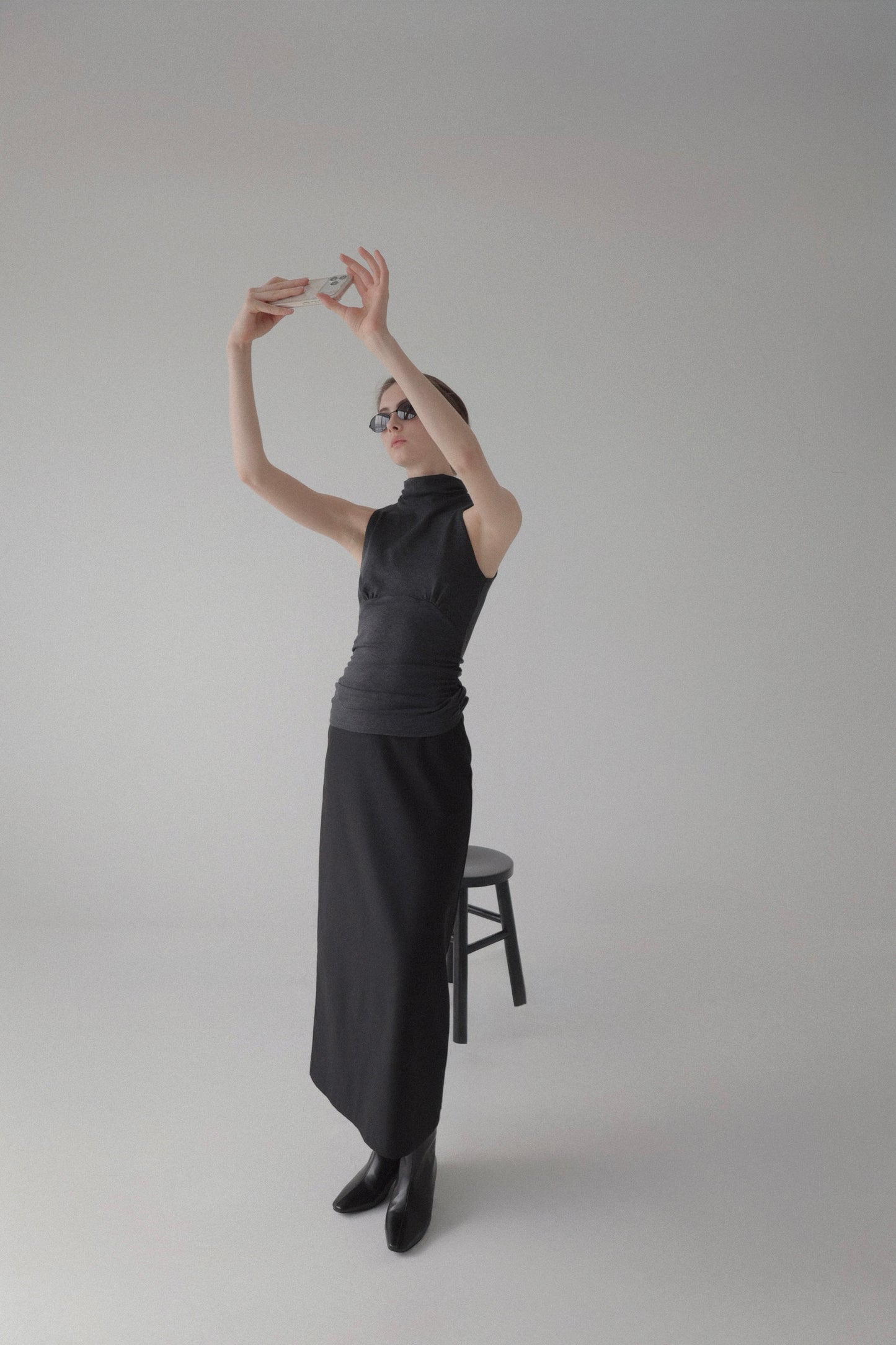 chic long skirt