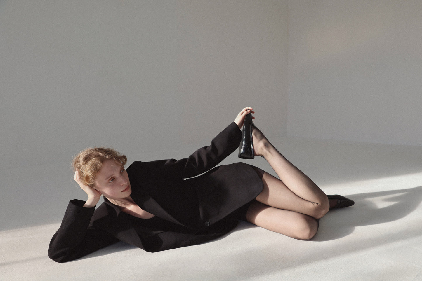 pointed toe classic loafer