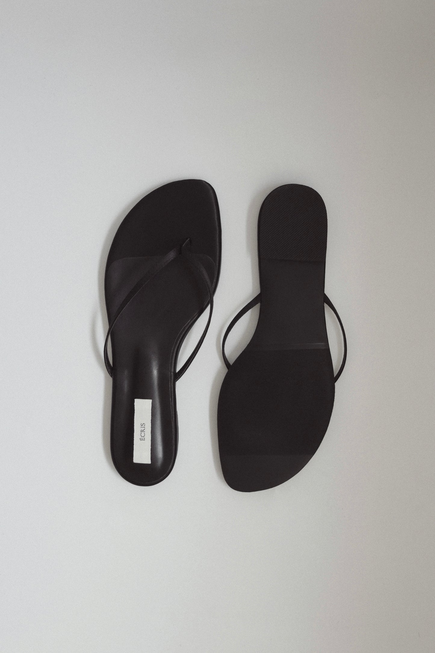 effilé satin sandal