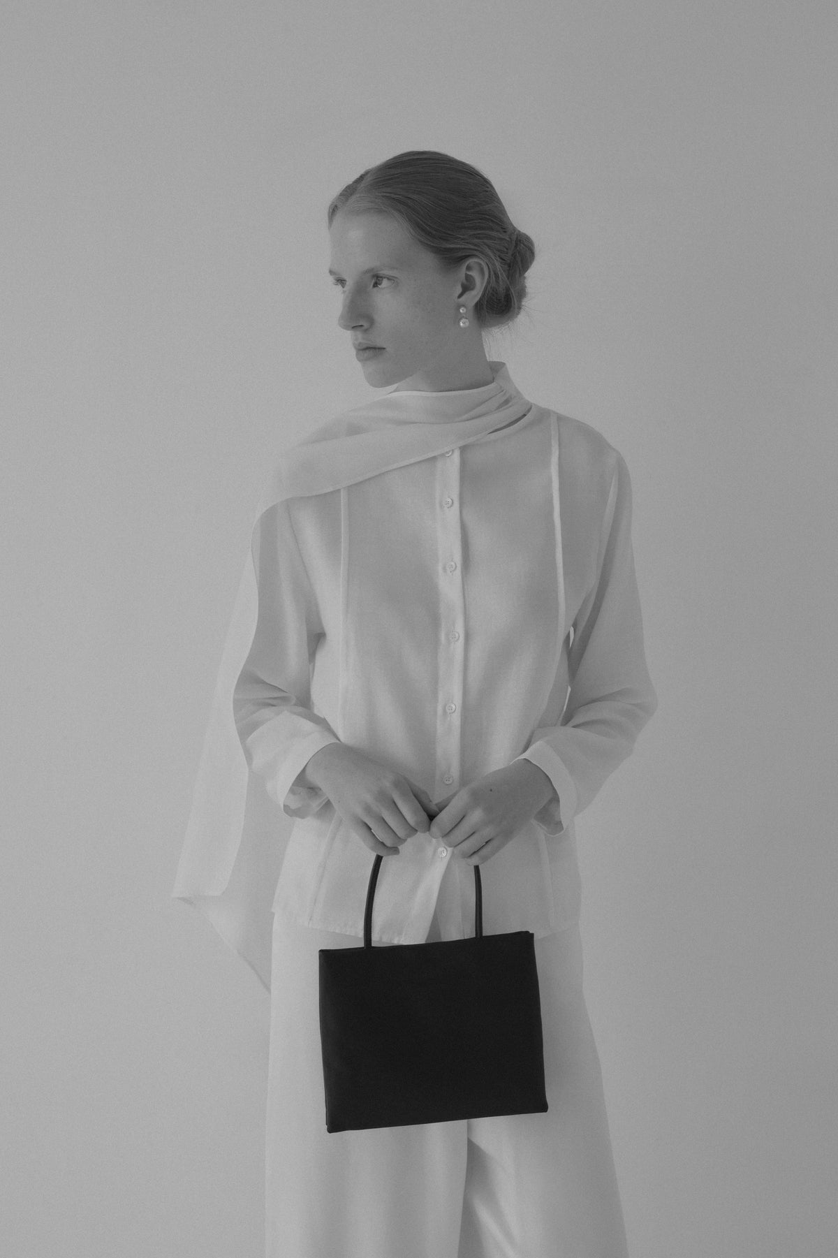 colette scarf blouse