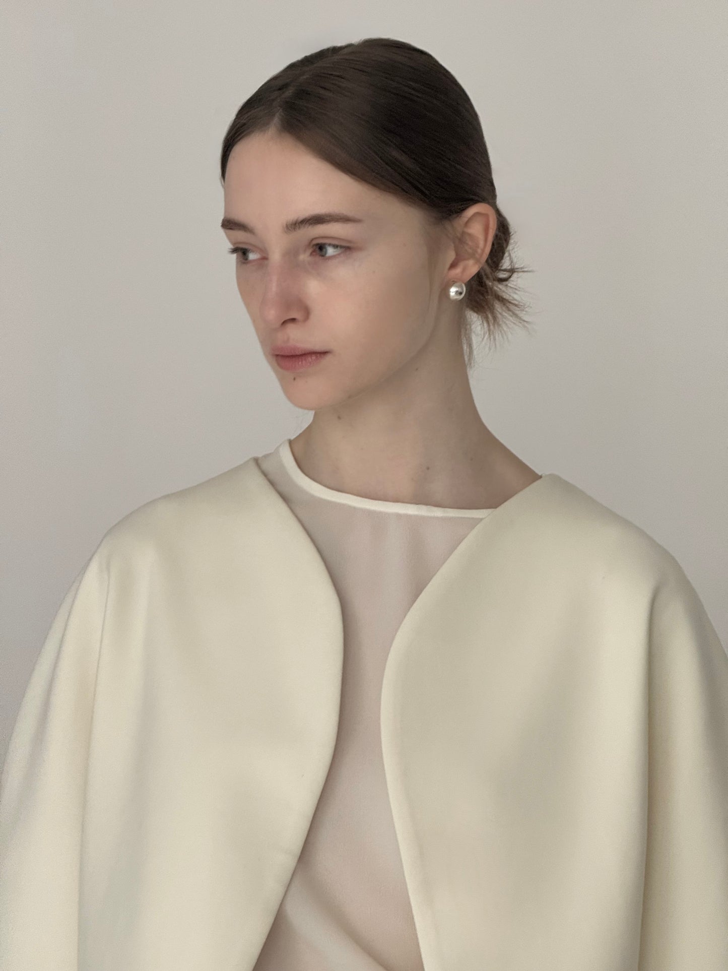 nocollar curve jacket