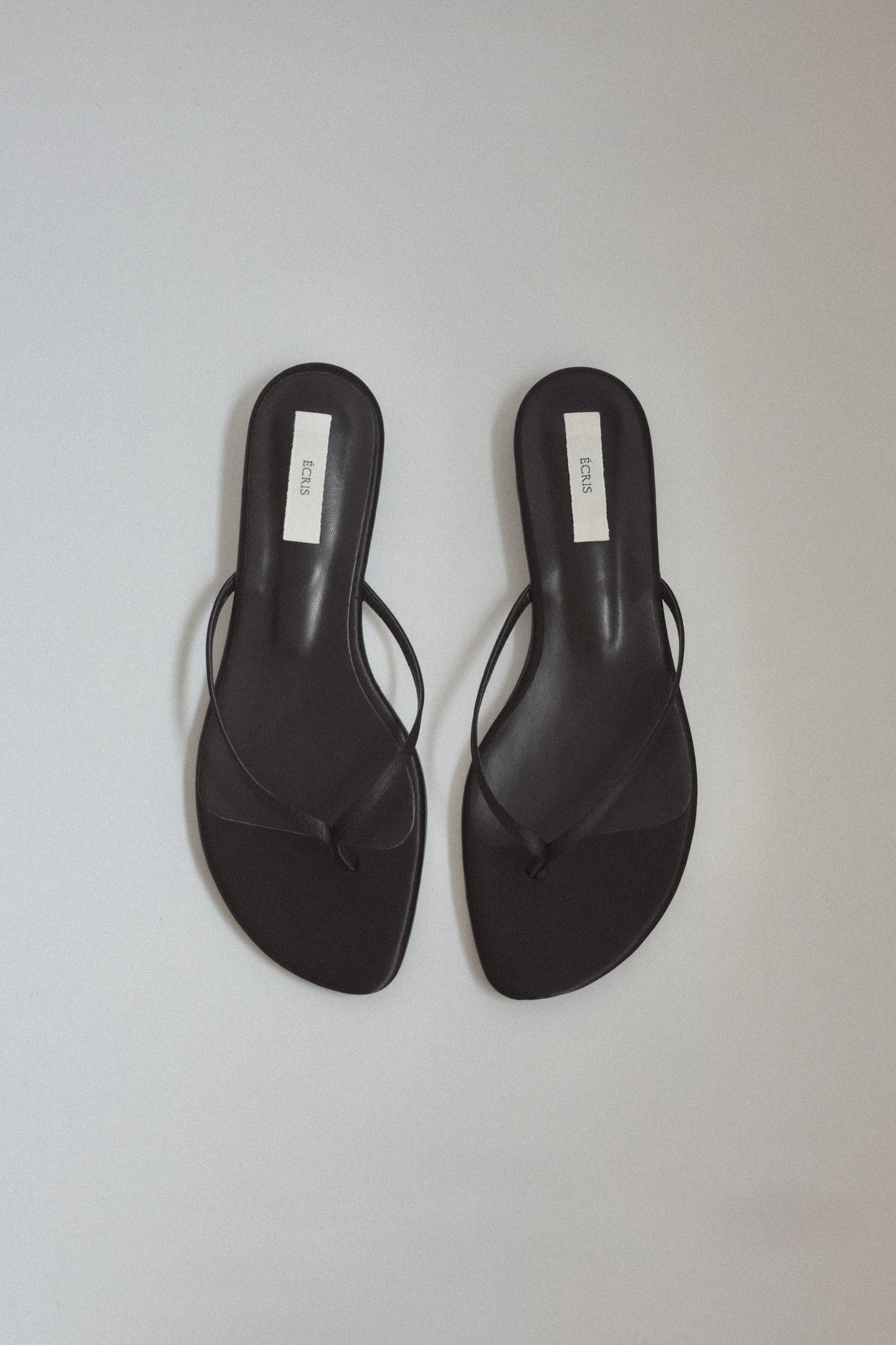effilé satin sandal