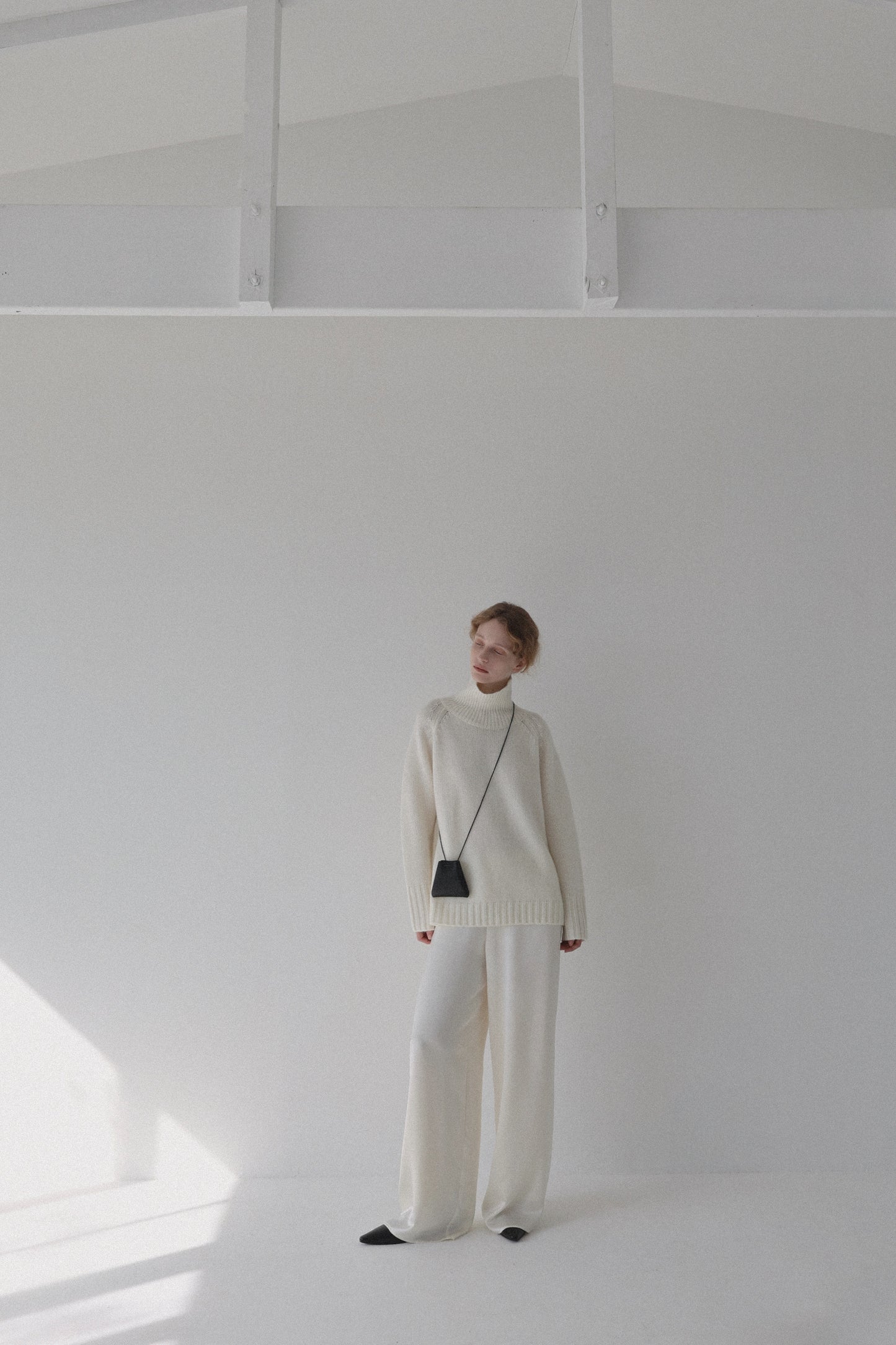 lambswool turtle knit