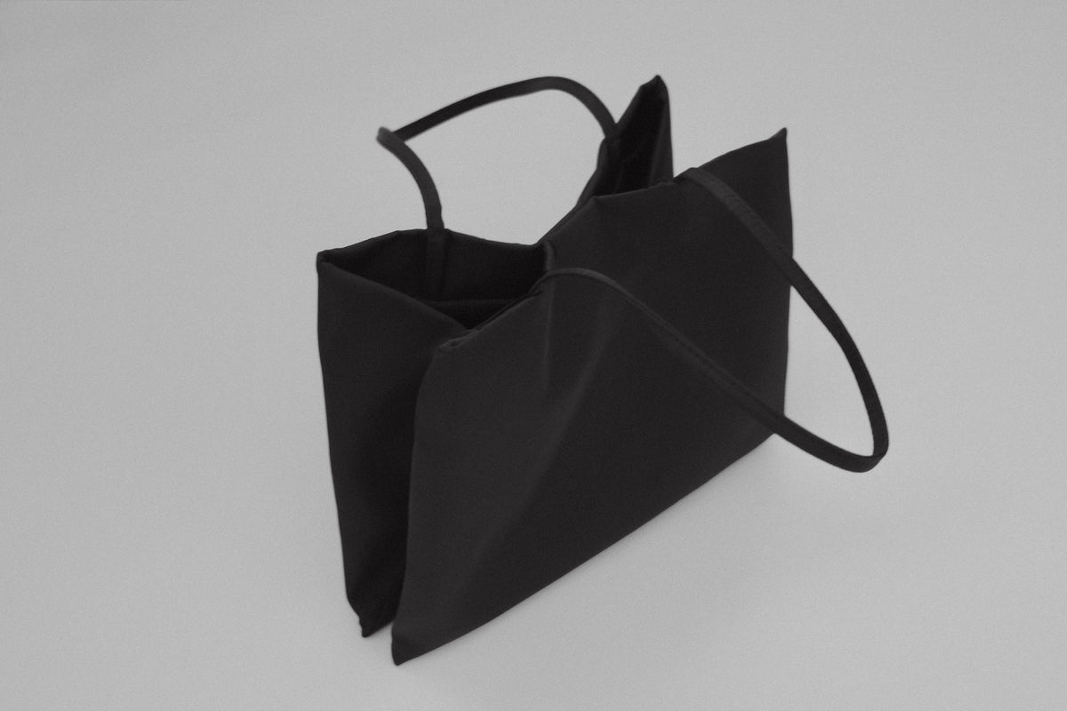 satin duo tote