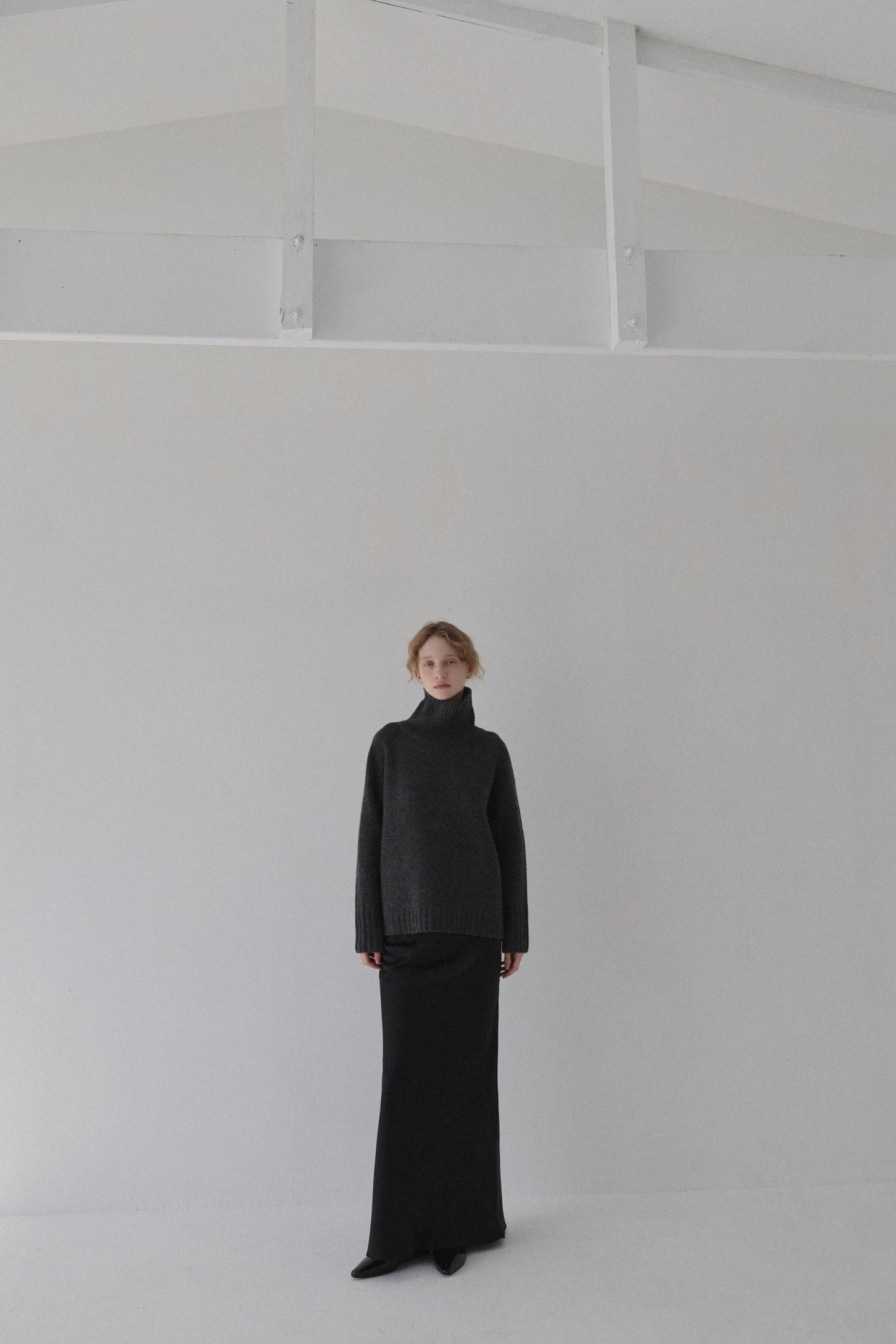 lambswool turtle knit