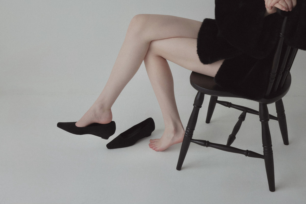 ligne suède wedges