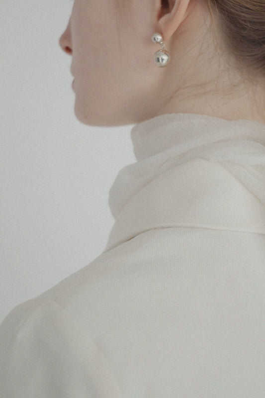 double ball earring
