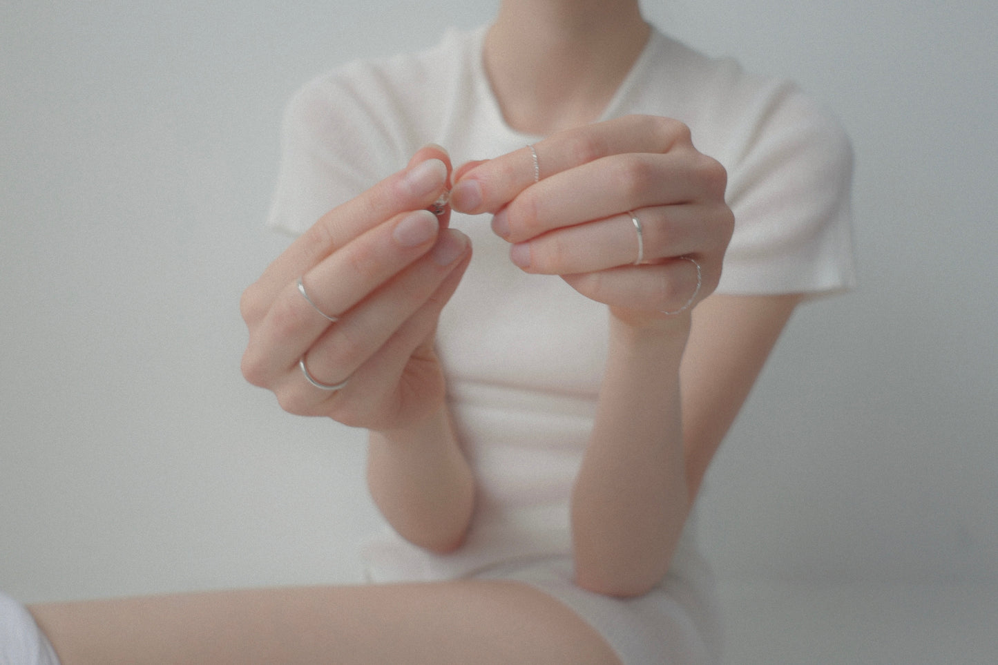 chain thin ring