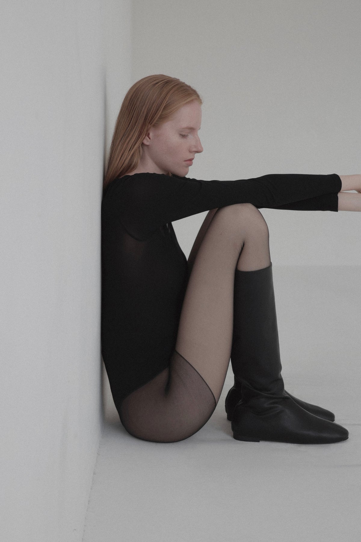 émoussé long boots