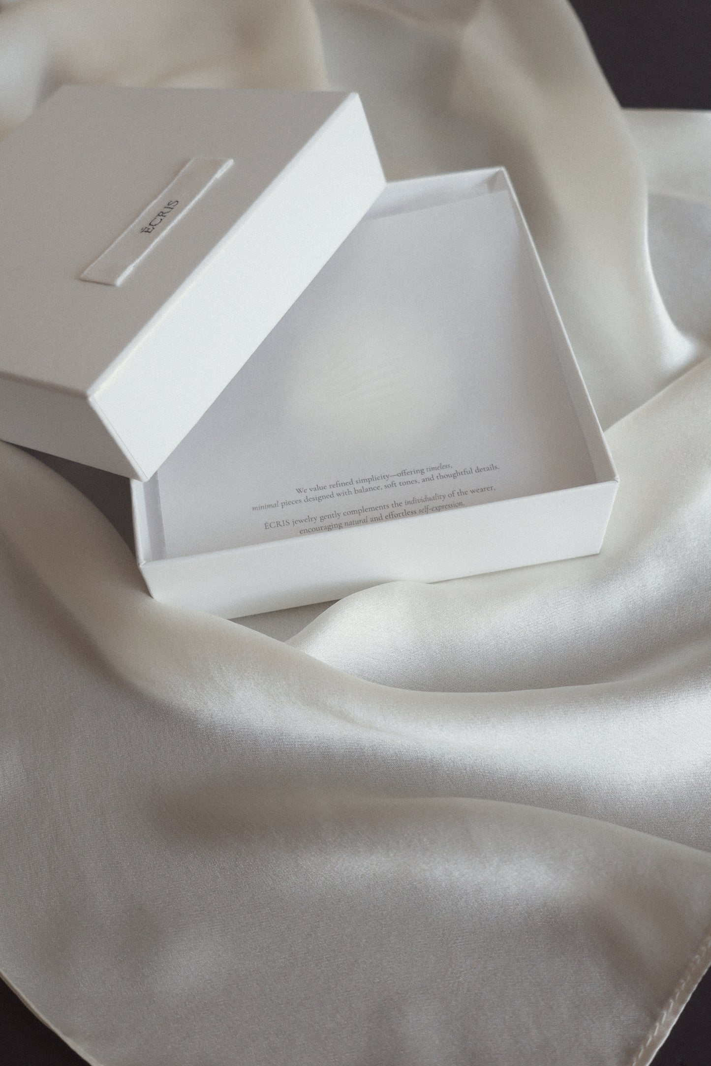 satin wrapped gift set