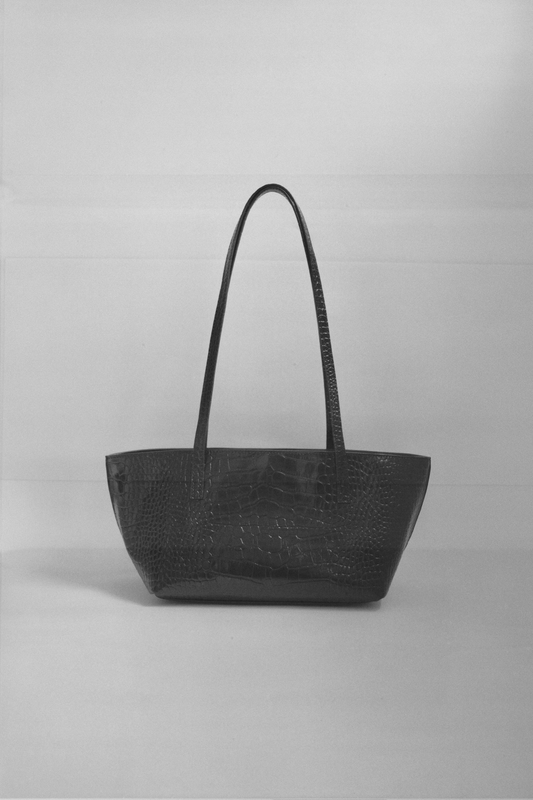 éventail croco bag