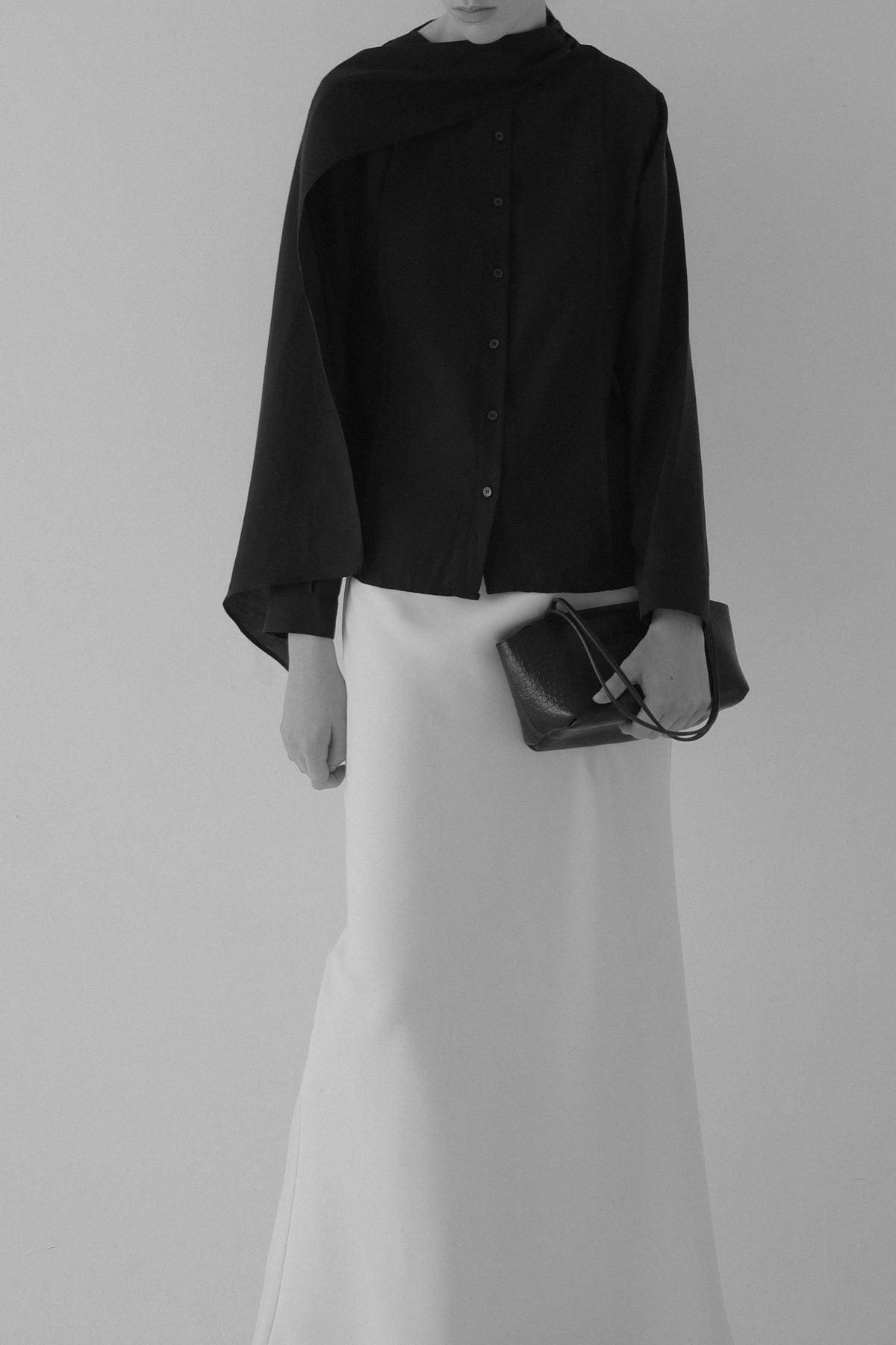 colette scarf blouse
