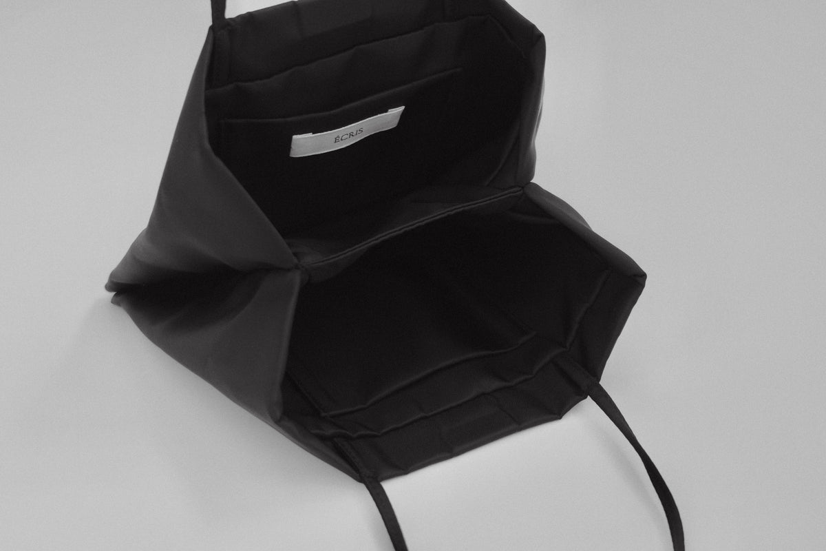 satin duo tote