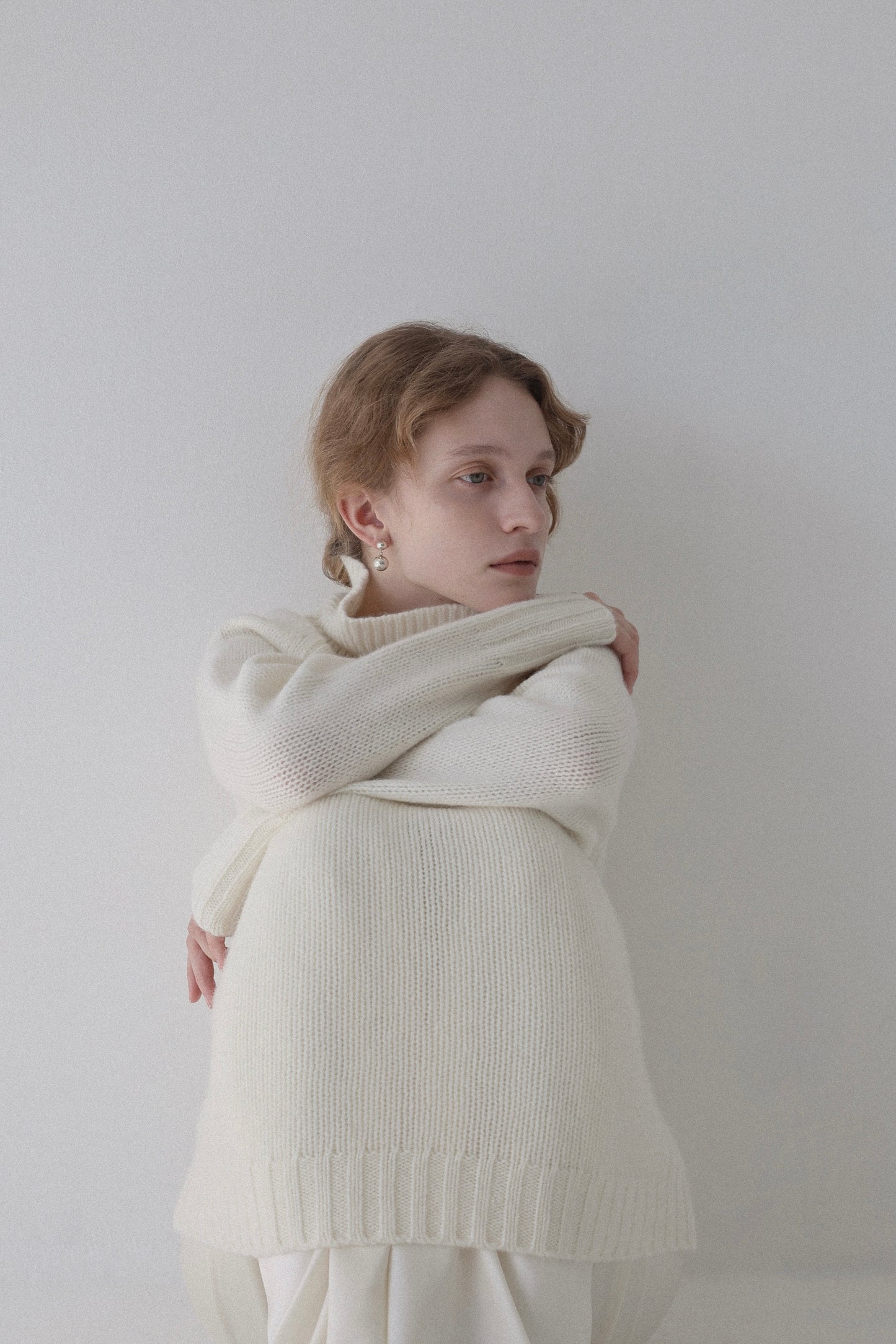 lambswool turtle knit