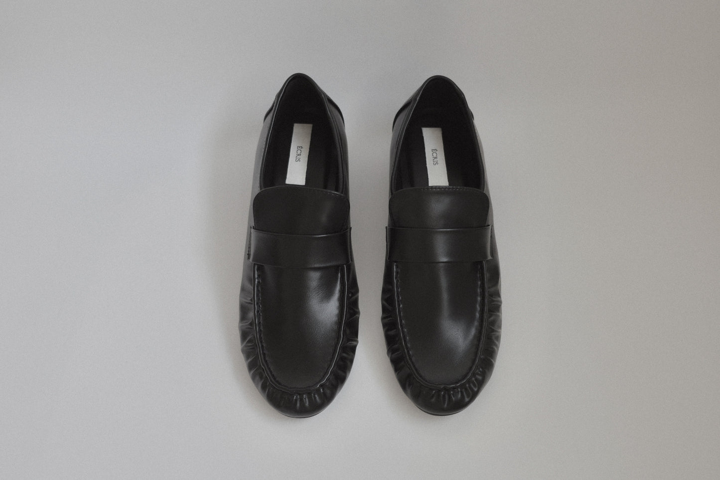 shirring classic loafer ( matte )