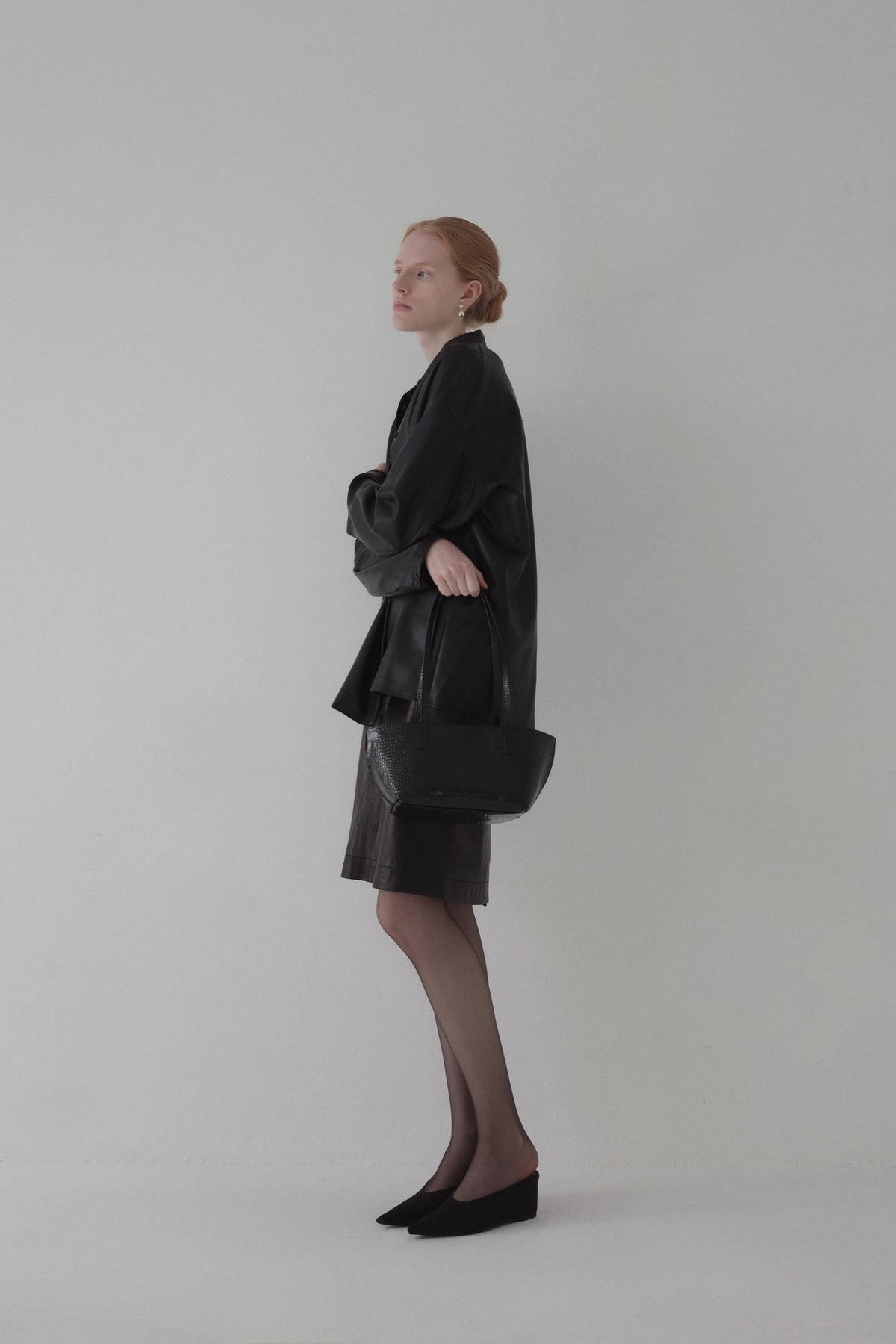 éventail croco bag