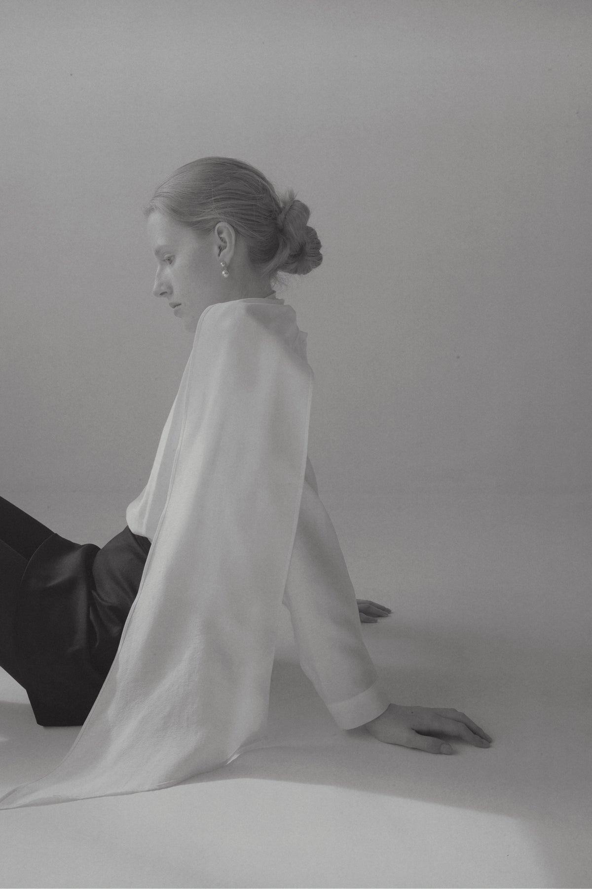 colette scarf blouse