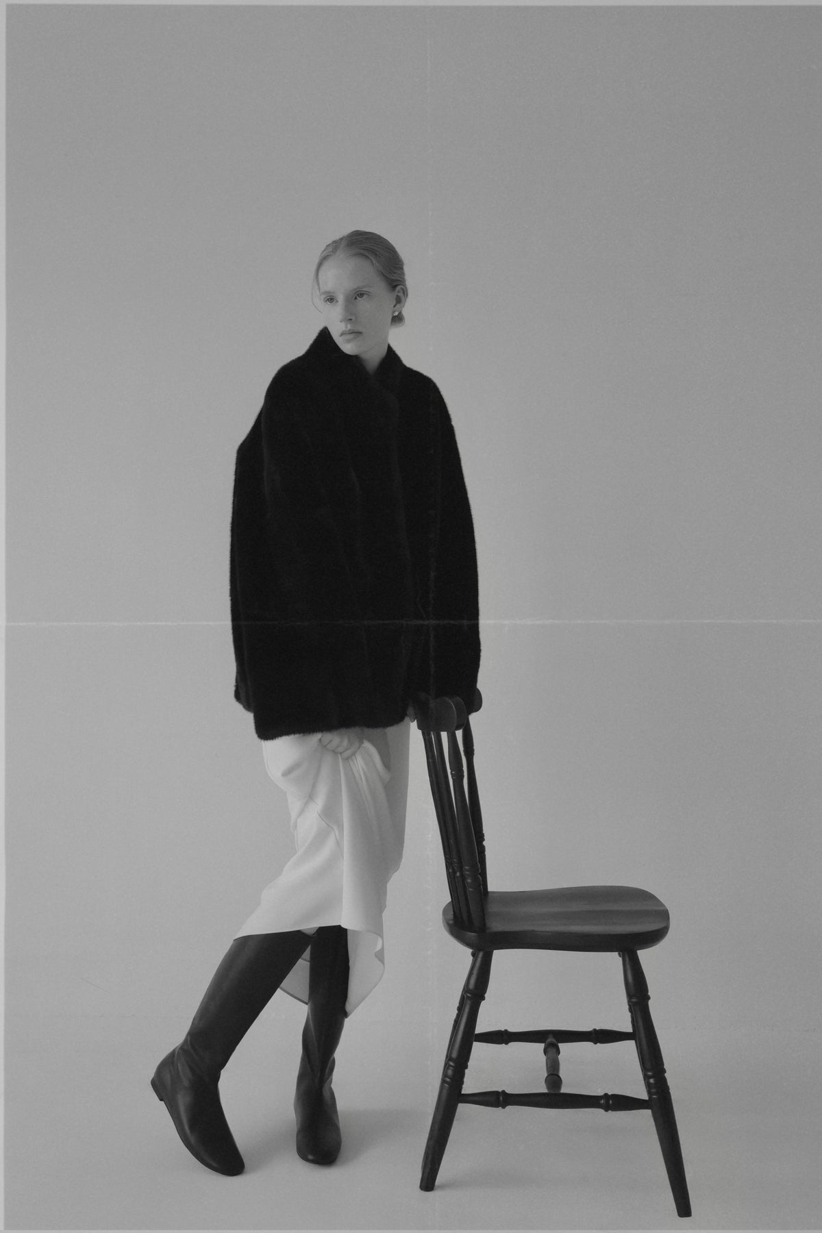 émoussé long boots