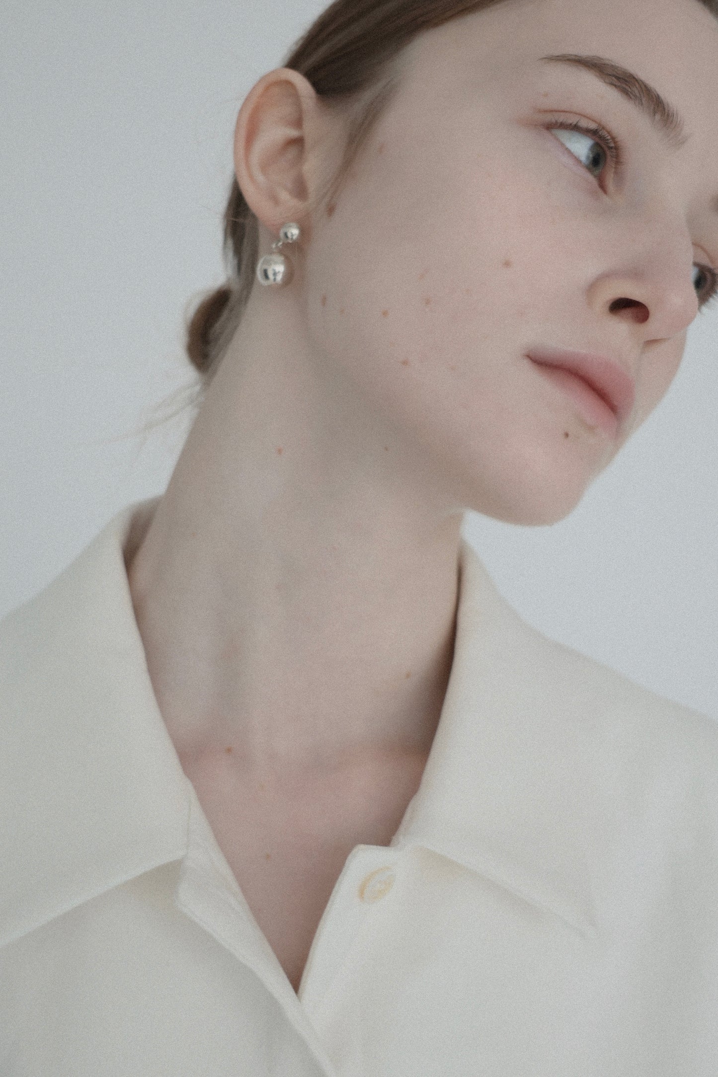 double ball earring