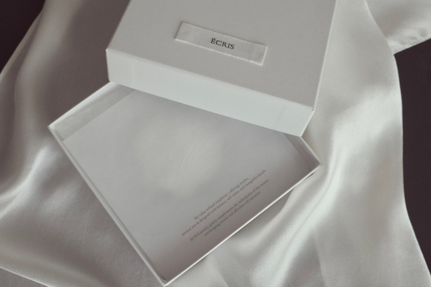 satin wrapped gift set