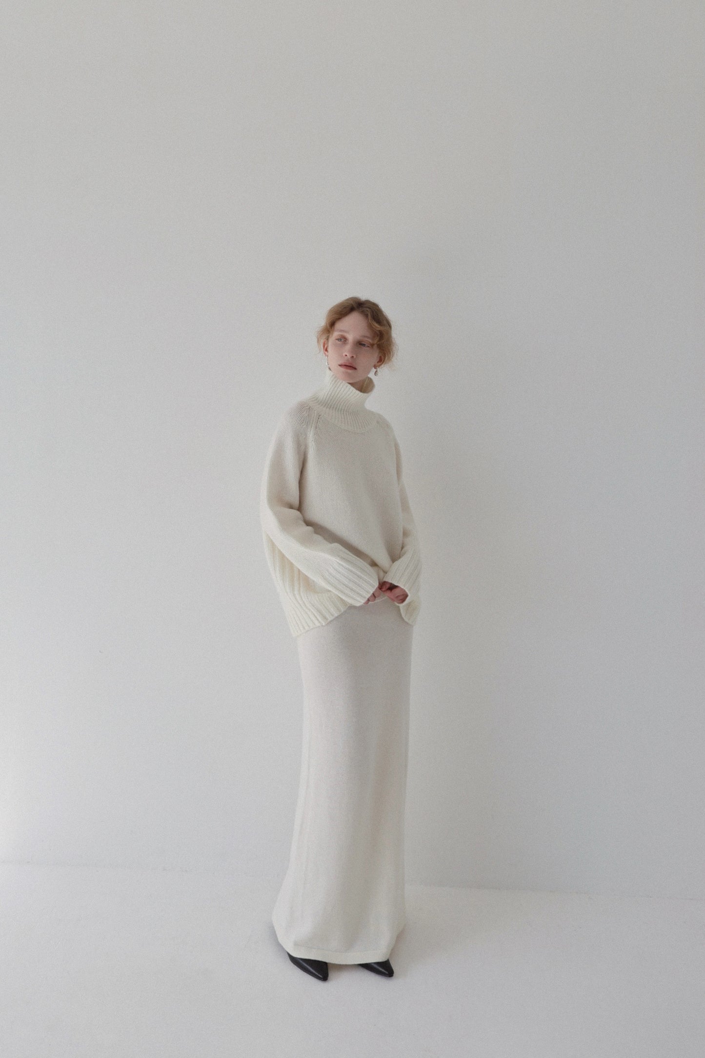 lambswool turtle knit