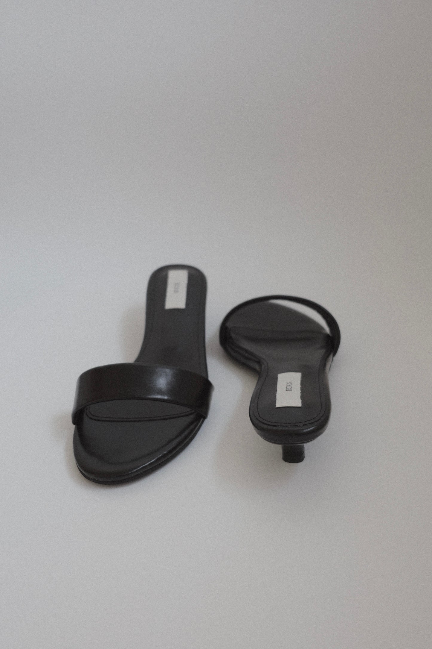 minimal kitten heel