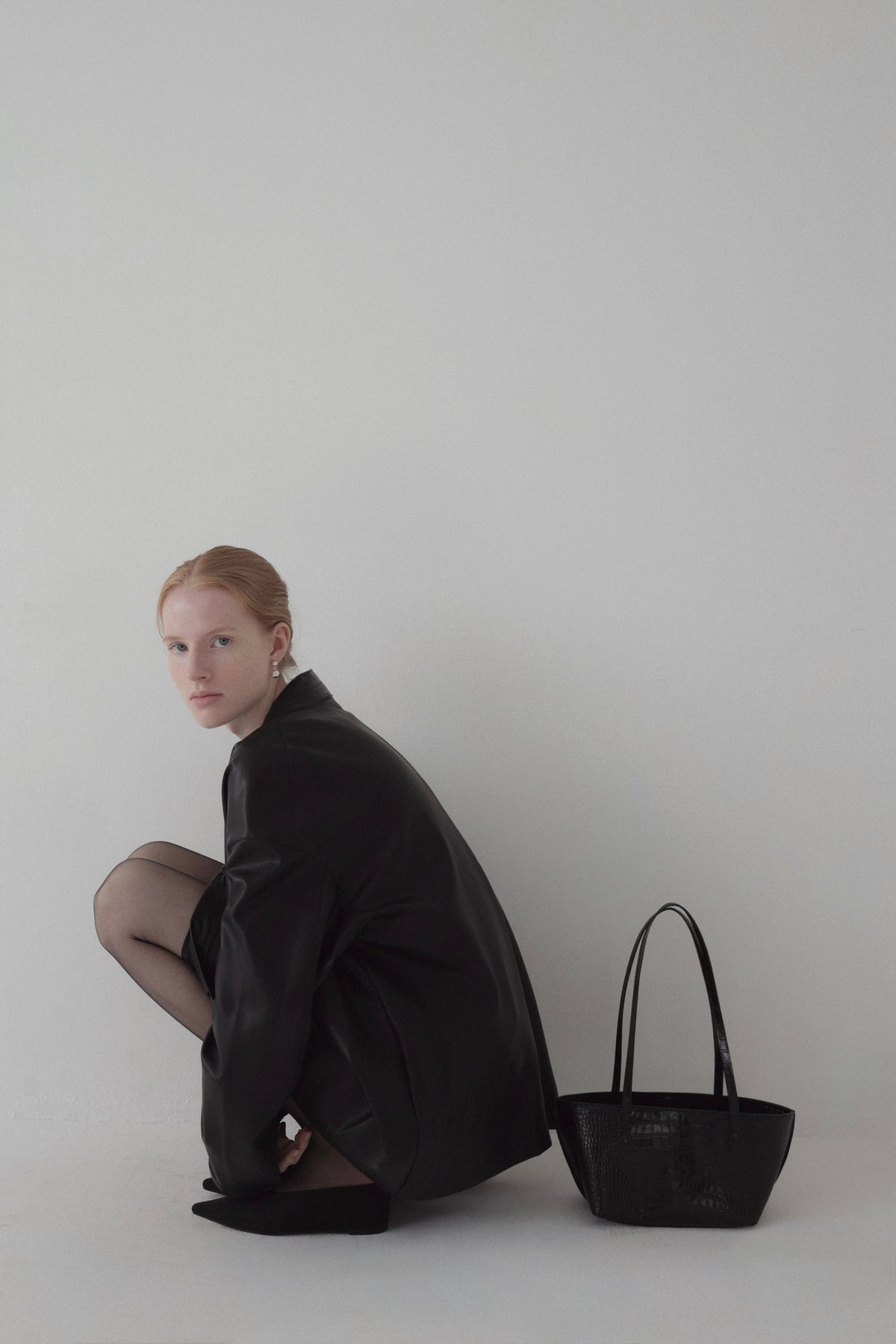 éventail croco bag