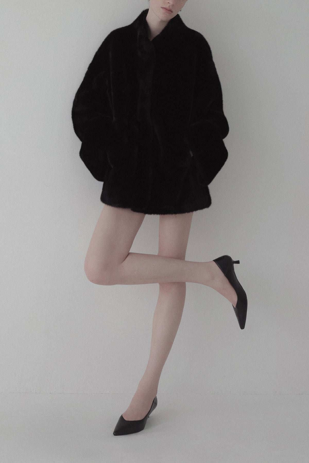 noire fur coat