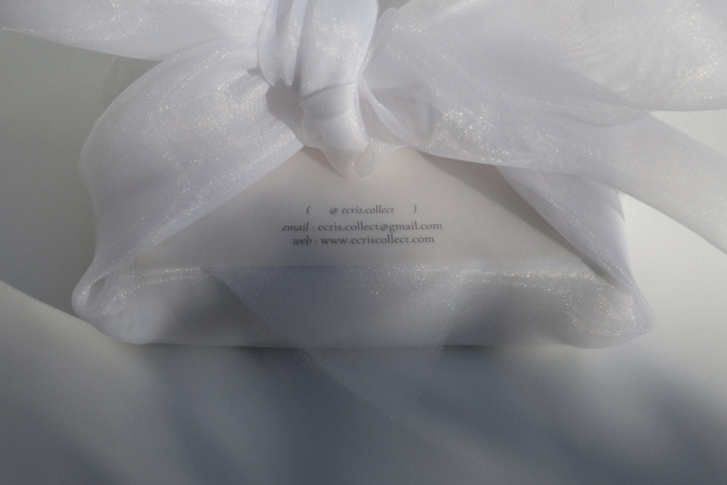 organza wrapped gift set